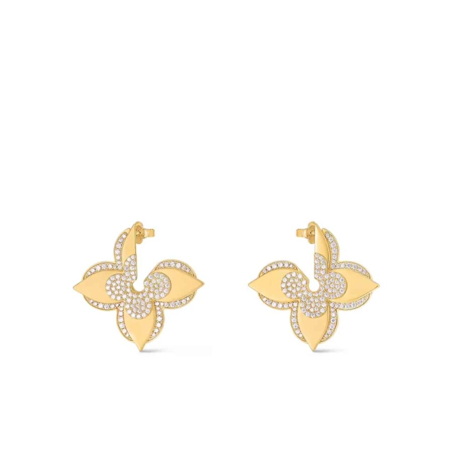 Louis Vuitton Lv Medaillon Earrings M01995