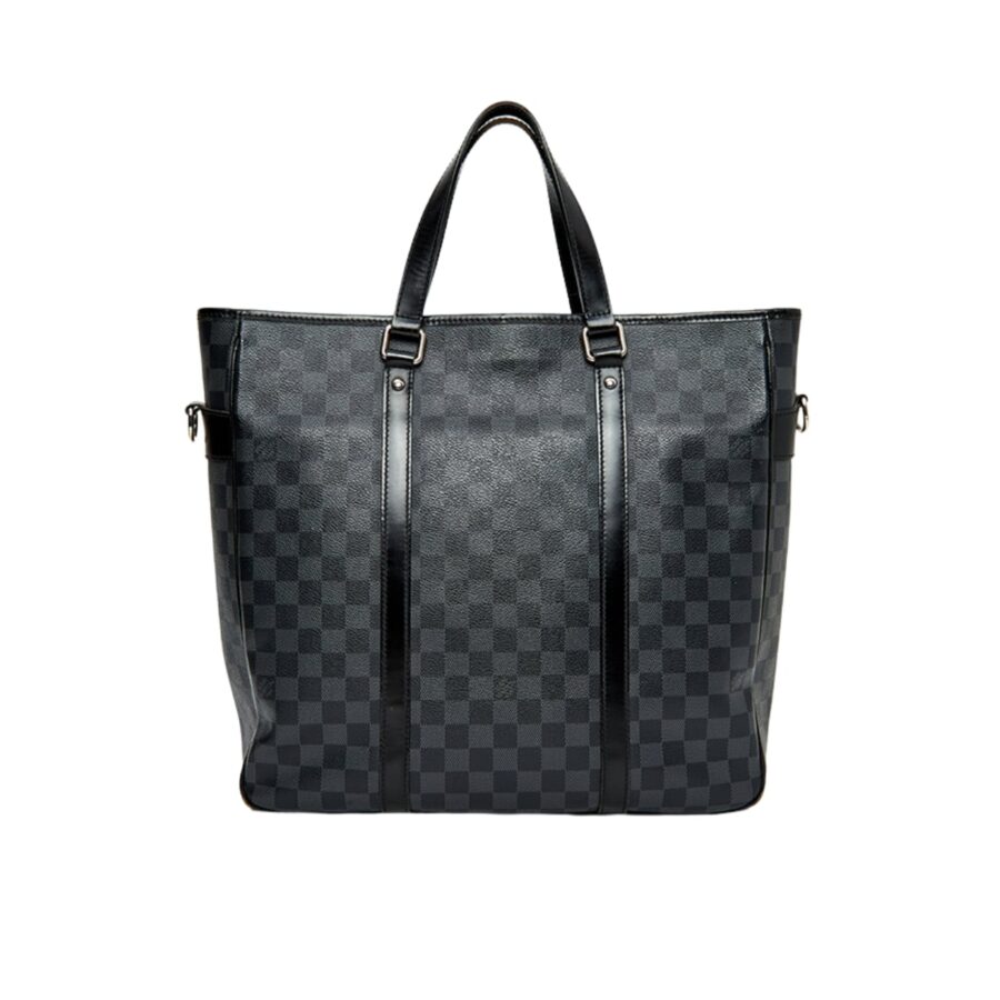 Louis Vuitton Damier Graphite Tadao Pm Black 34cm