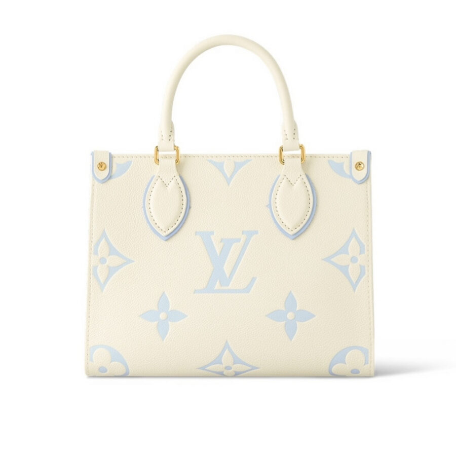 Louis Vuitton Onthego Pm Candy Blue 25Cm M46833
