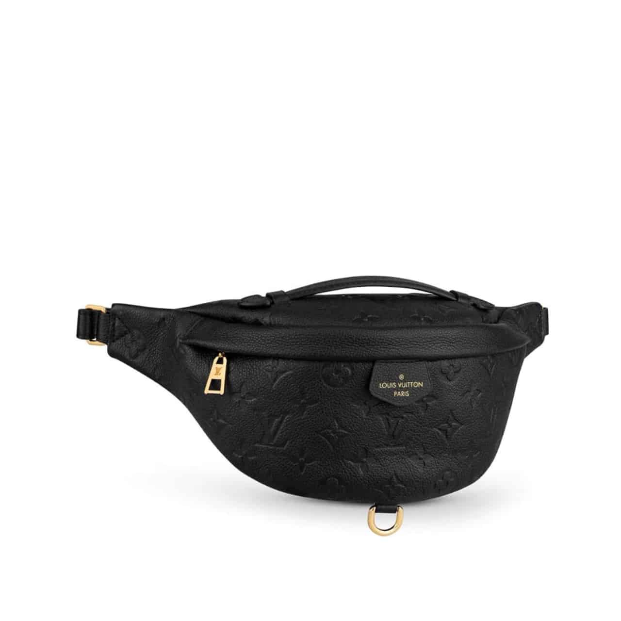 Louis Vuitton Monogram Empreinte Bumbag Black 37Cm M44812