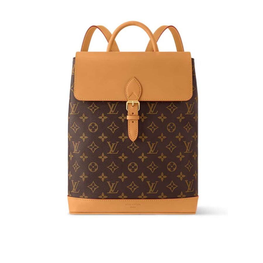 Louis Vuitton Soho Mm Monogram Brown 32cm M14653