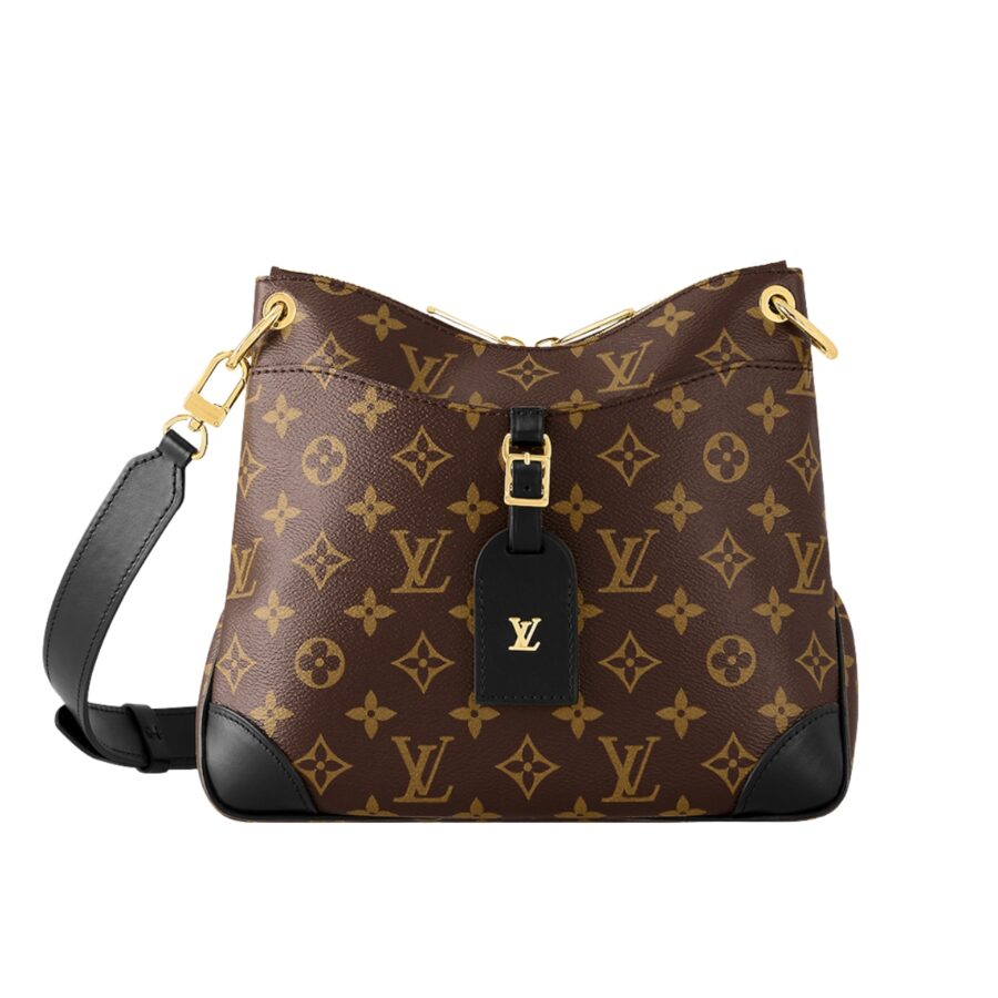 Louis Vuitton Odéon Pm Monogram Canvas Black 28Cm M45353