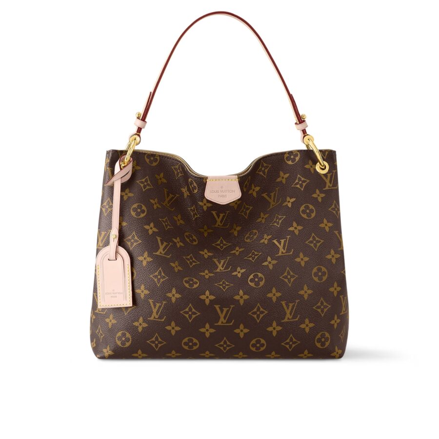 Louis Vuitton Graceful Pm Monogram Canvas Beige 35Cm M43701