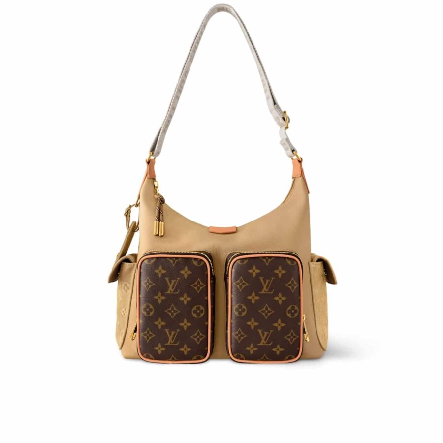 Louis Vuitton Hobo Cargo Beige 31Cm M12697