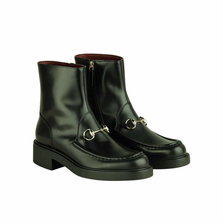 Gucci Women's Horsebit Boot Dark Green
