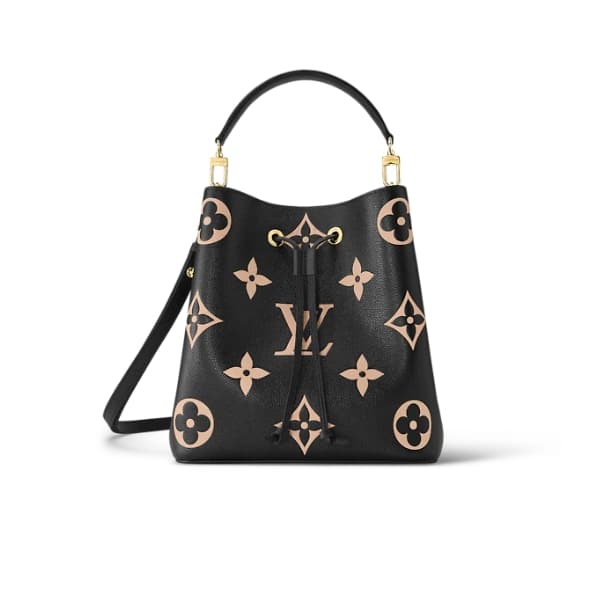 Louis Vuitton Néonoé Mm Black 25cm M45497