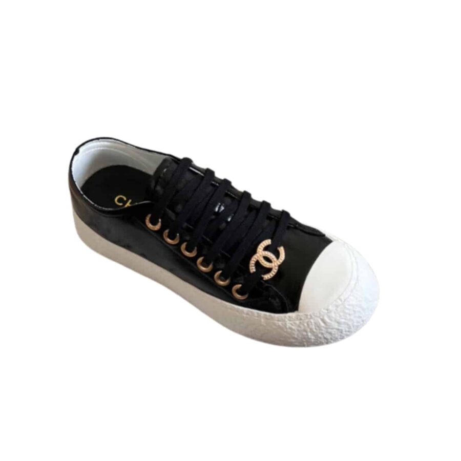 Chanel Women'S Sneaker Cc Trainers In Black