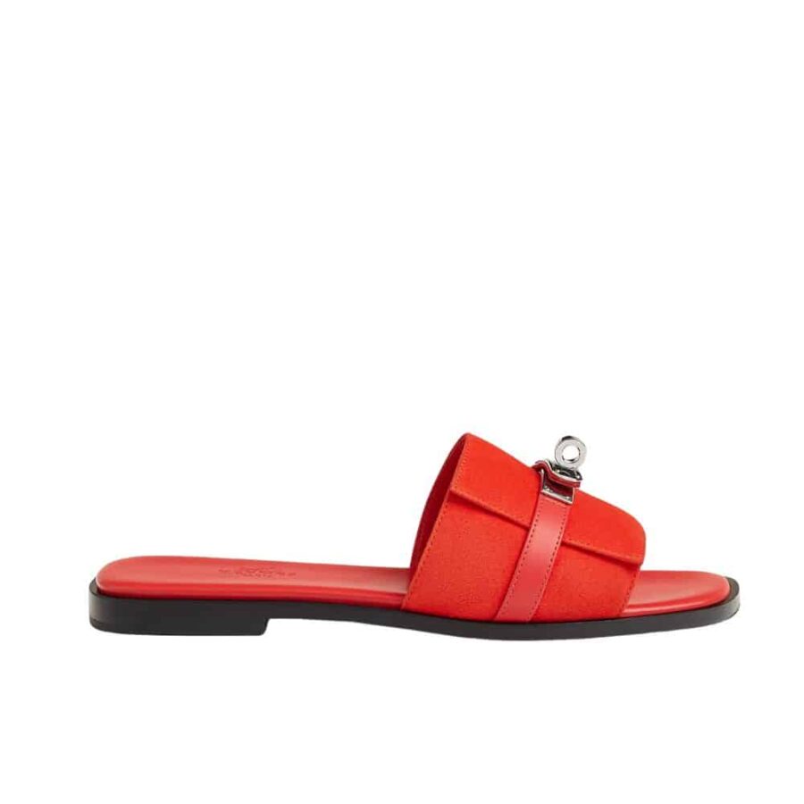 Hermes Giulia Sandal Orange H232130Z 5H360