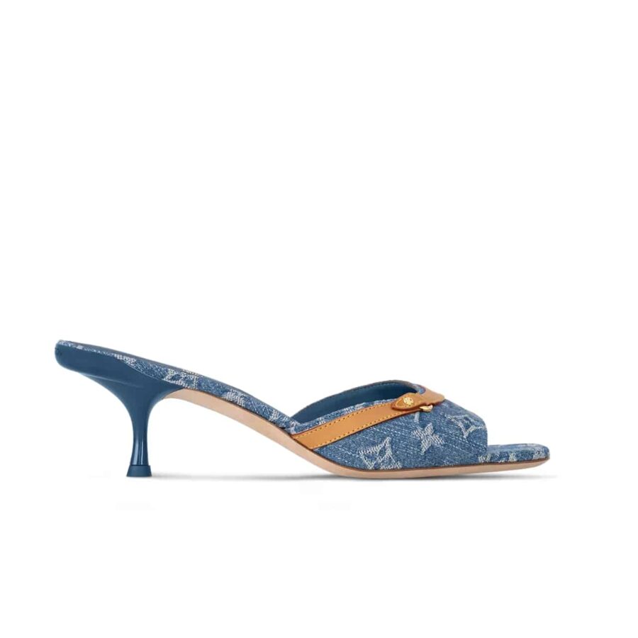 Louis Vuitton Neo Revival Mule Denim Blue 1Acizb