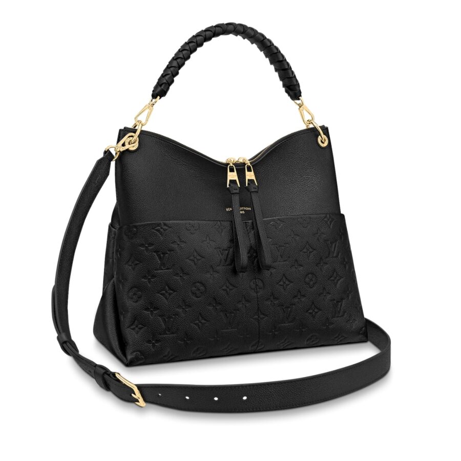 Louis Vuitton Maida Hobo Bag Black 32cm M45522