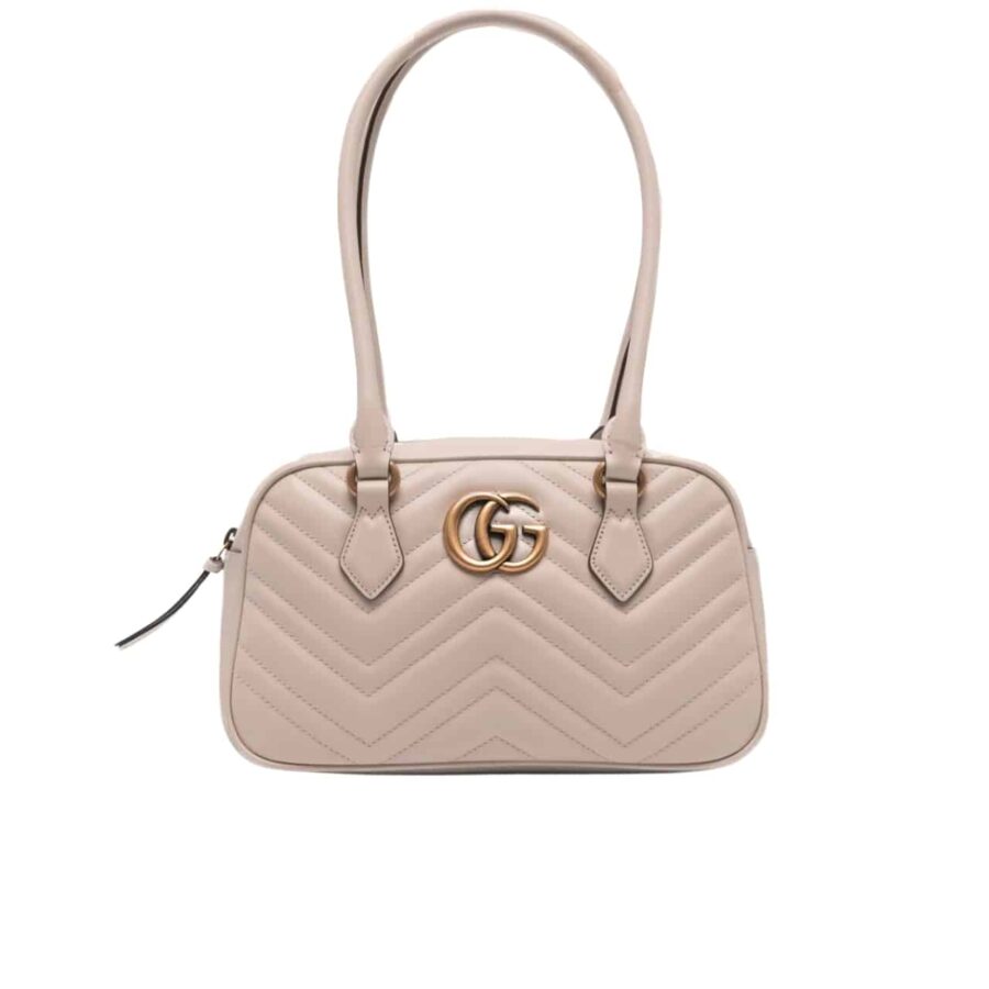 Gucci Marmont Small Top Handle Bag Pink 25Cm