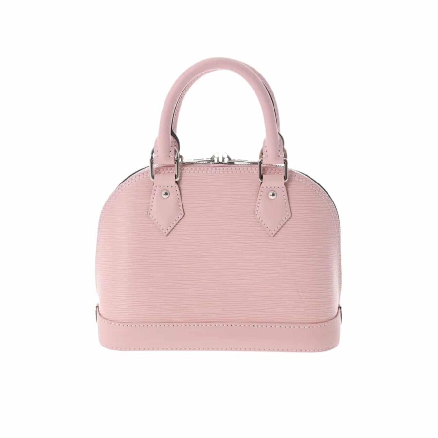 Louis Vuitton Epi Alma Bb Rose Ballerine 25Cm M41327
