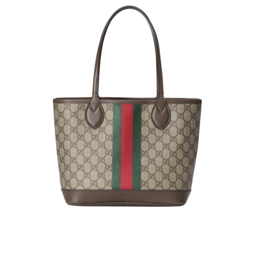 Gucci Ophidia Small Tote Bag Beige And Ebony Gg 25cm 726762 2aaay 9151