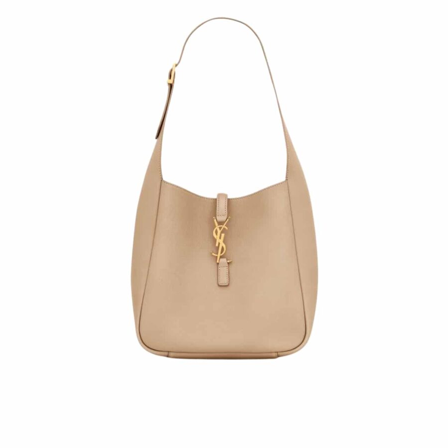 Saint Laurent Le 5 À 7 Supple Small In Grained Leather Rose 24Cm