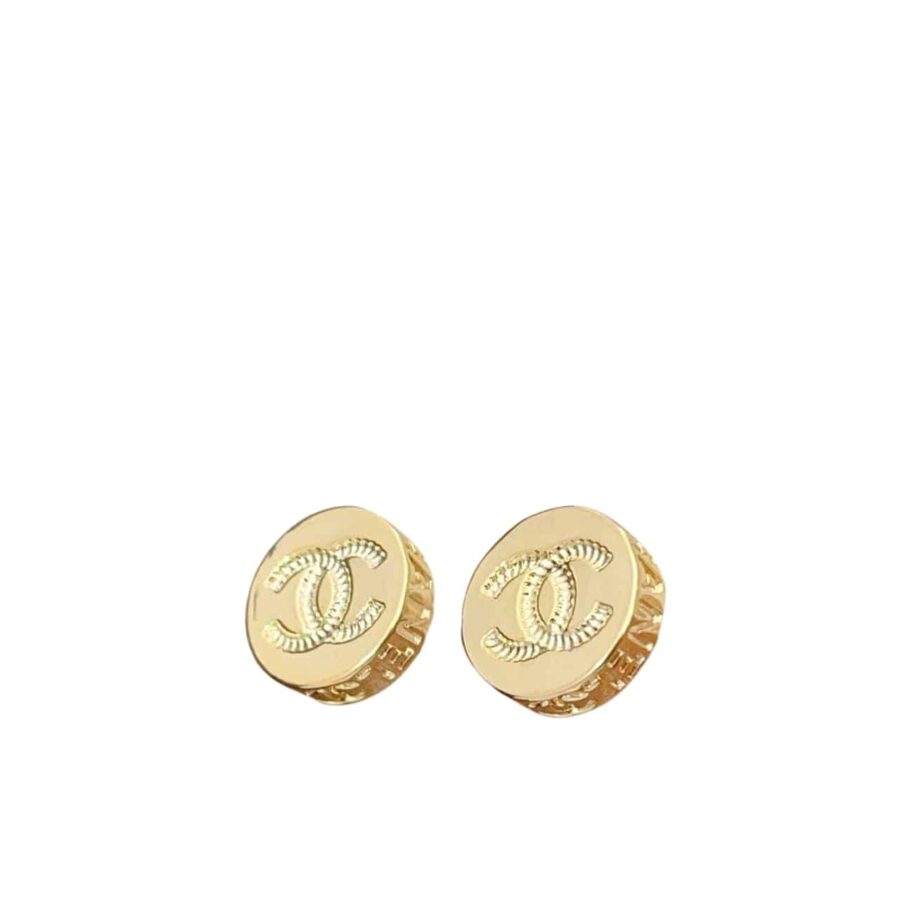 Chanel Gold Mini Earrings