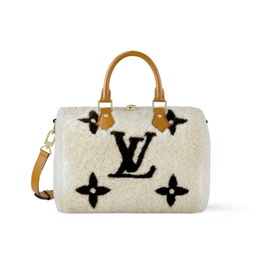 Louis Vuitton Lv Ski Speedy Bandoulière 25 White 25Cm M23468