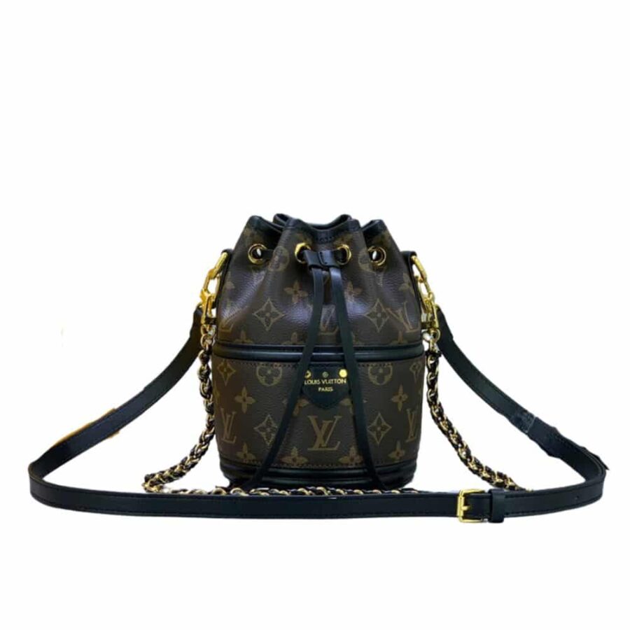 Louis Vuitton Bucket Monogram Bag Brown 20Cm